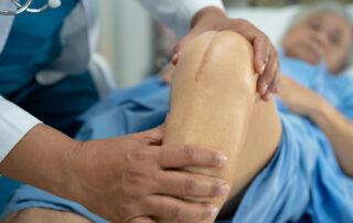 surgical knee replacement